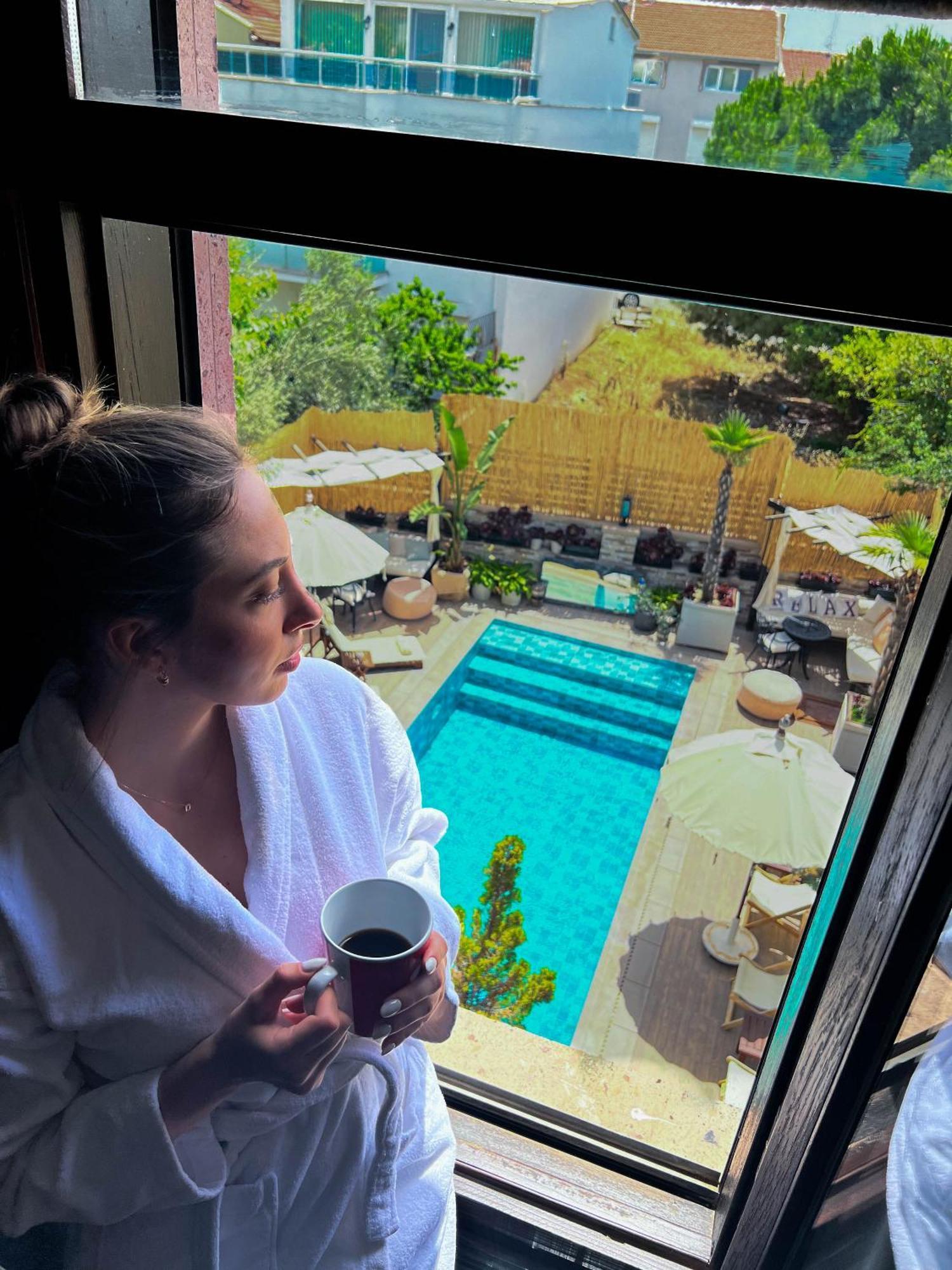 Cunda Parna Hotel חדר תמונה
